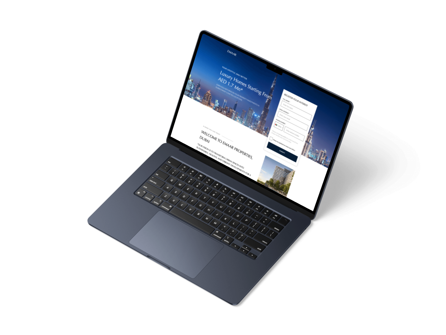 موقع شركة مؤسسة اعمار للاستثمار العقاري
